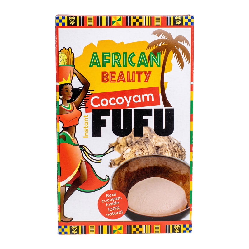 Fufu Cocoyam 681g x 24 (Lot de 24) – Farine de Fufu au Taro Traditionnelle