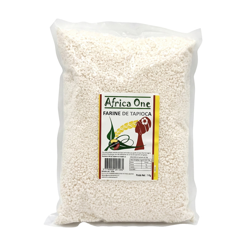 Tapioca African 1kg x 12 (Lot de 12) – Tapioca de Qualité Supérieure