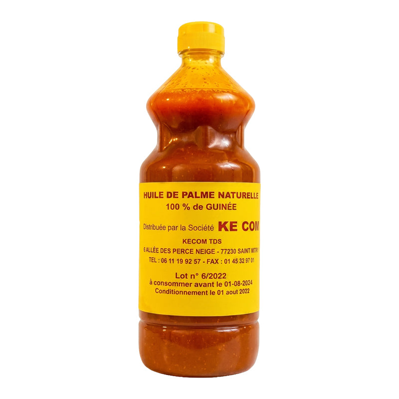 Huile de Palme KE COM 50cl x 20 (Lot de 20) – Huile de Palme Rouge Traditionnelle