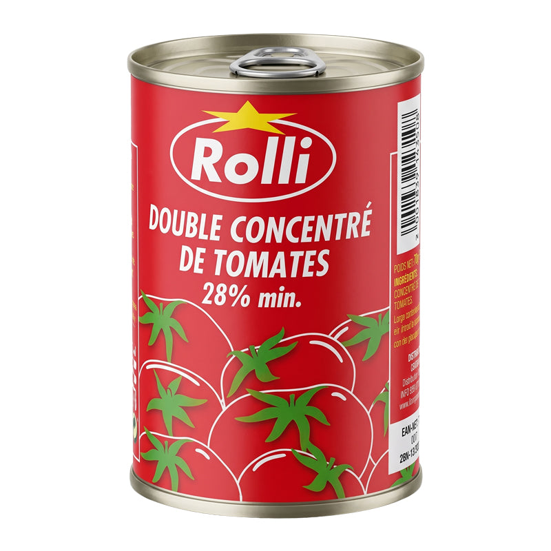 Rolli Concentré de Tomates 140g x 24 (Lot de 24) – Concentré de Tomates