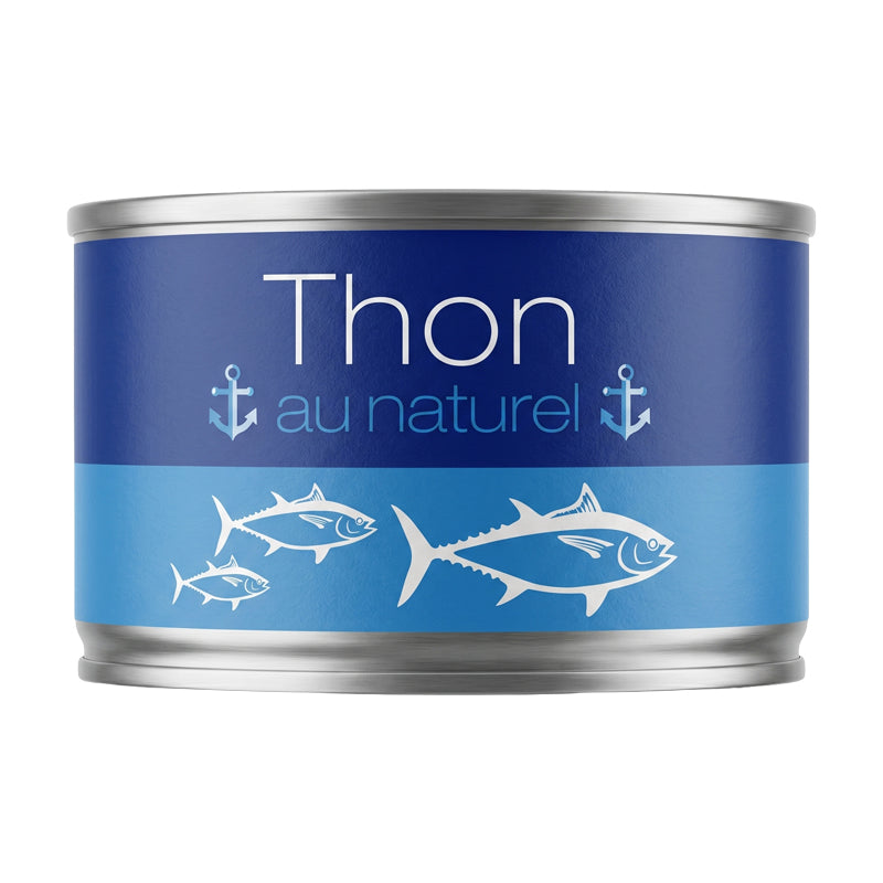 Thon Nature 400g x 24 (Lot de 24) – Thon Nature en Conserve