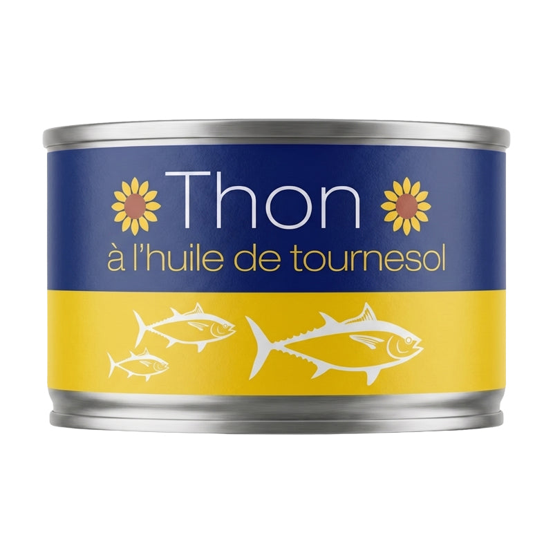 Thon à l’Huile 400g x 12 (Lot de 12) – Thon à l’Huile en Conserve