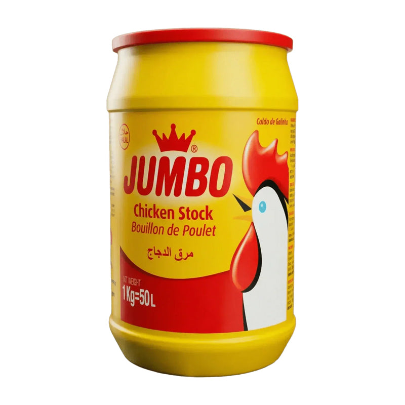 Jumbo Bouillon Poulet 1kg x 10 (Lot de 10) – Bouillon de Poulet en Poudre