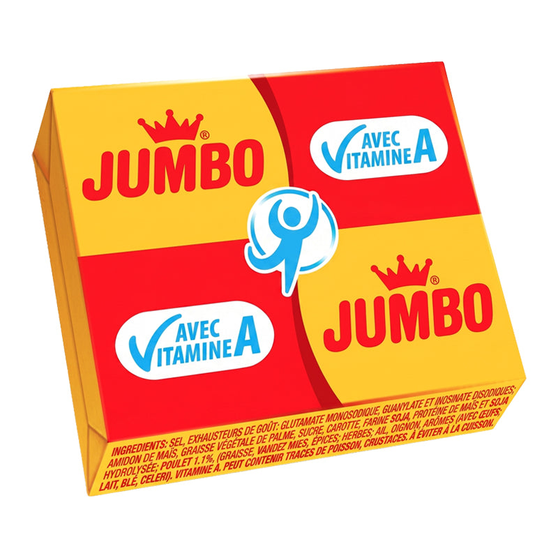 Jumbo Normal Cube 48 pcs x 24 (Lot de 24) – Cubes de Bouillon Classiques