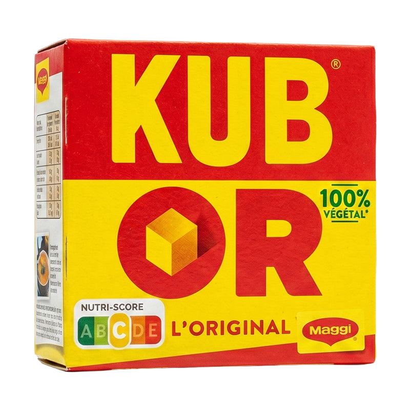 Kub Or 128g x 10 (Lot de 10) – Cubes de Bouillon Kub Or