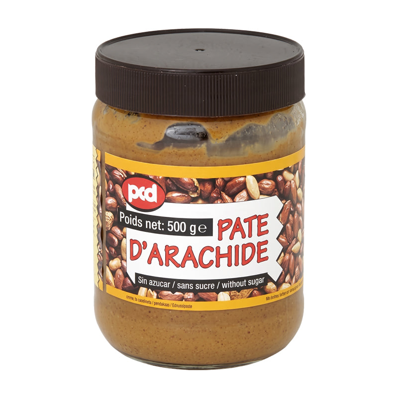 Pâte d’Arachide PCD 500g x 12 (Lot de 12) – Pâte d’Arachide Naturelle