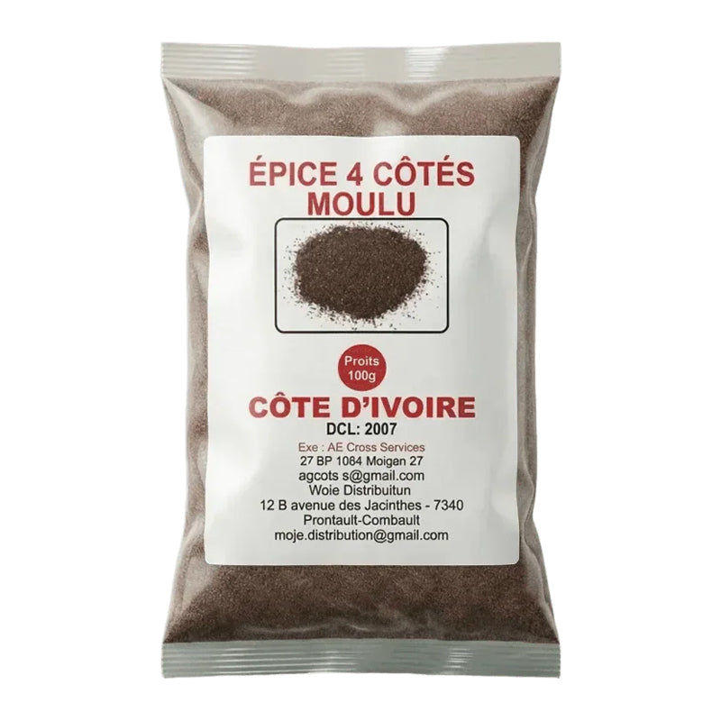 4 Côtés Selim 100g x 10 (Lot de 10) – Poivre de Selim Traditionnel