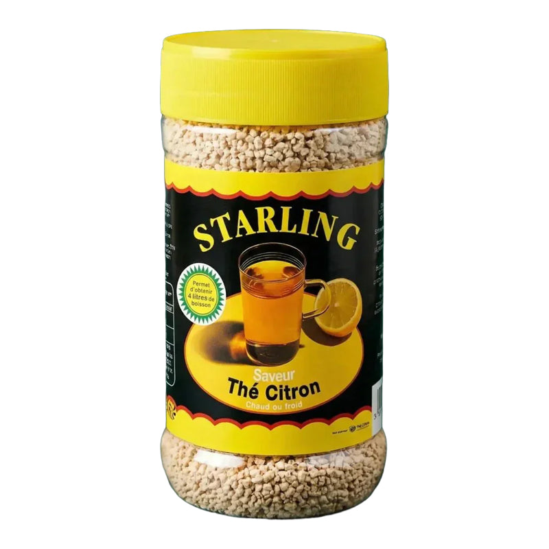 Starling Thé Citron 400g x 12 (Lot de 12) – Thé Aromatisé au Citron
