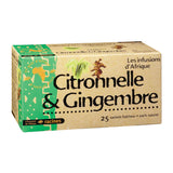 Infusion Racines Citronnelle Gingembre 25 sachets – Infusion Citronnelle & Gingembre