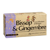 Infusion Racines Gingembre Bissap 25 sachets – Infusion Gingembre & Bissap