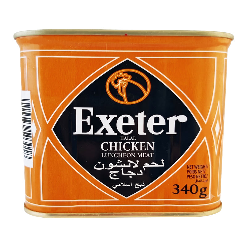 Exeter Poulet Halal 340g x 24 – Poulet en Conserve Halal