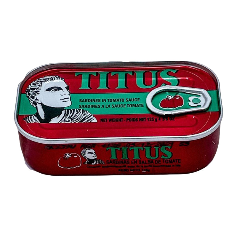 Sardines Sauce Tomate Titus 3x125g – Sardines à la Sauce Tomate