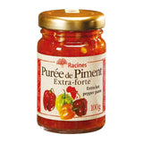 PUREE PIMENT EXTRA FORTE RACINES 100G (CT24) – Purée de Piment Extra Forte