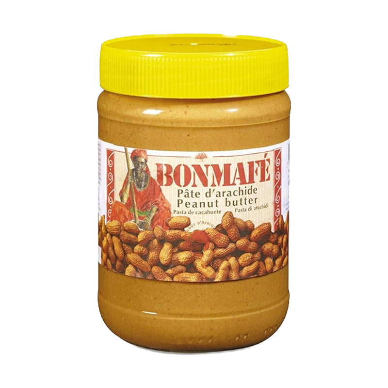 PATE ARACHIDE BONMAFE 500G X12 – Pâte d’Arachide Bonmafé