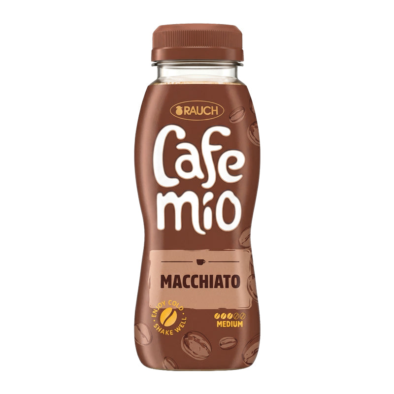 Café Mio Macchiato 25cl (Lot de 12) – Café Macchiato Crémeux Prêt à Déguster