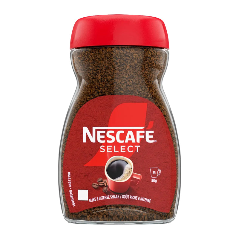 Café Select 50g (Carton de 12) – Café Soluble Authentique au Goût Intense