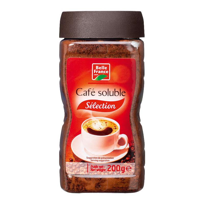 Café Soluble Sélection 200g x 6 – Café Soluble Grand Format au Goût Riche