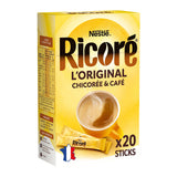 Ricoré Café Stick 60g x 20 (Carton de 12) – Café et Chicorée en Format Stick Pratique
