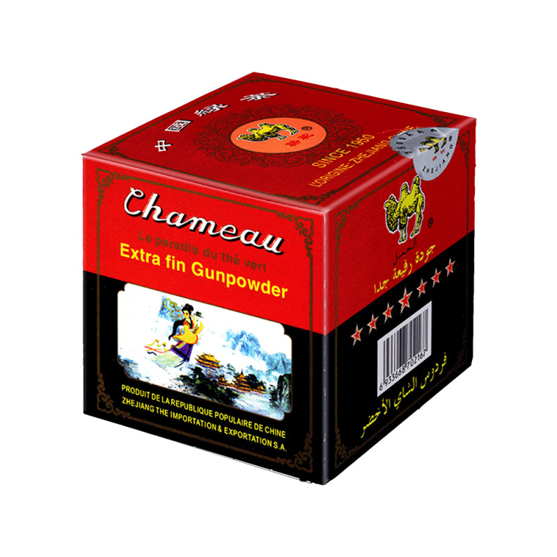 Chameau Thé Vert 500g (Carton de 24) – Thé Vert Premium Grand Format au Goût Authentique