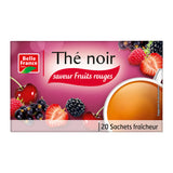 Thé Noir Fruits Rouges BF (10 Sachets) – Saveur Intense et Gourmande
