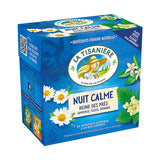 Thé Nuit Calme La Tisanière 10 x 20 Sachets x 1,5g – Infusion Relaxante pour une Soirée Apaisante