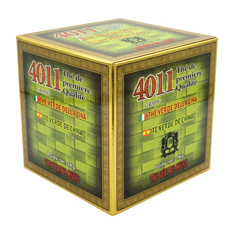 Thé Vert 4011 1kg (Carton de 12) – Thé Vert Naturel aux Arômes Délicats