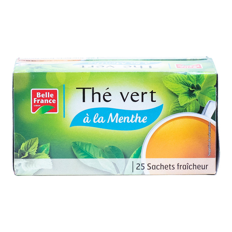 Thé Vert Menthe BF x10 – Thé Vert à la Menthe Rafraîchissant et Aromatique