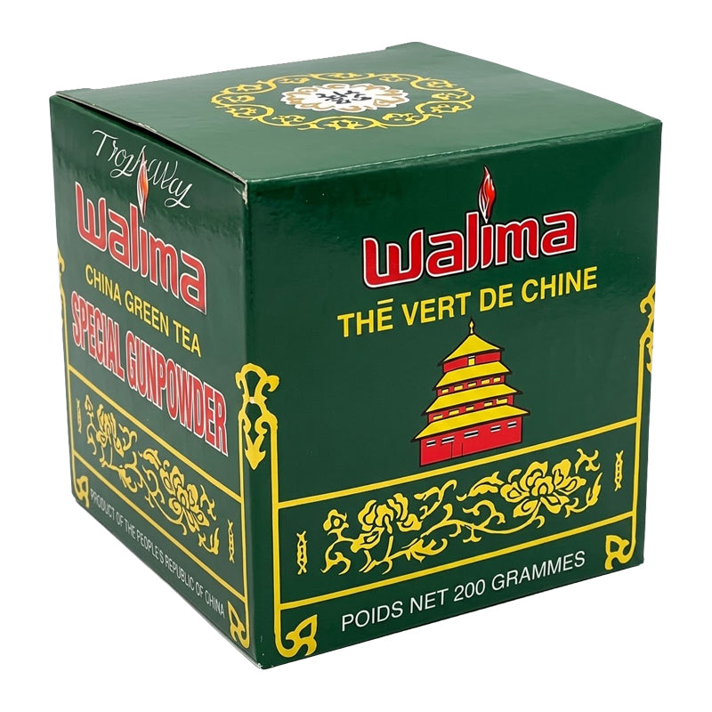 Thé Vert Walima 200g x 60 – Thé Vert Authentique pour une Dégustation Quotidienne