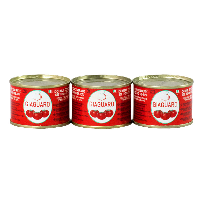 Concentré de Tomate Triple 3 x 70g Giaguaro – Saveur Intense pour Vos Recettes du Quotidien