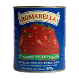 Tomates Pelées d’Italie 800g x 12 Romabella – Grand Format de Tomates Italiennes Pelées