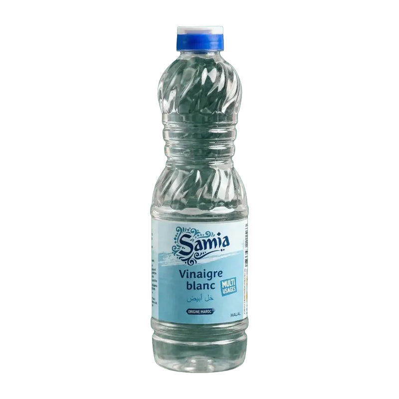 Vinaigre Blanc Samia 500ml x 12 – Vinaigre Blanc Polyvalent pour Cuisine et Entretien