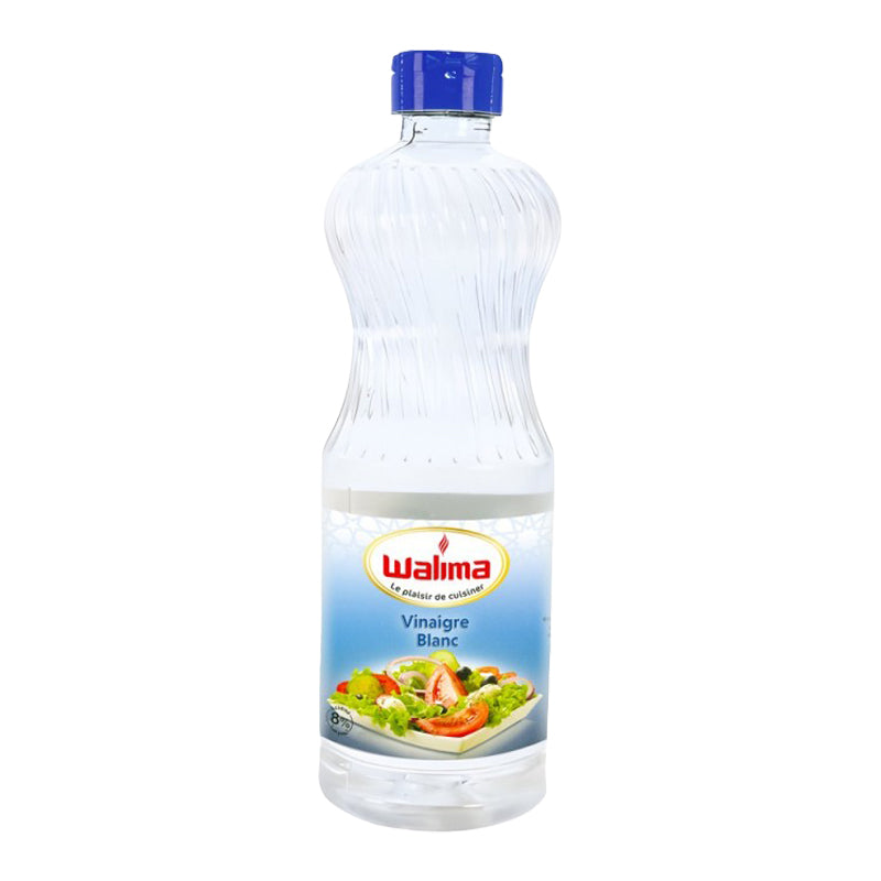 Vinaigre Blanc Walima 50cl (Carton de 12) – Vinaigre Blanc de Qualité pour Usage Quotidien