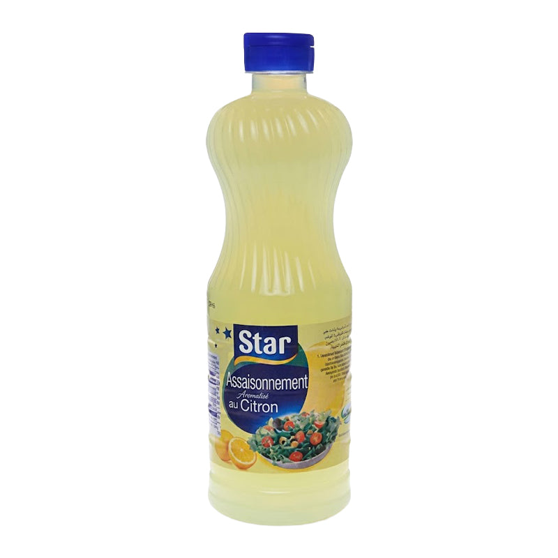 Vinaigre Citron Star 50cl x 12 – Saveur Citronnée pour Salades et Préparations Maison