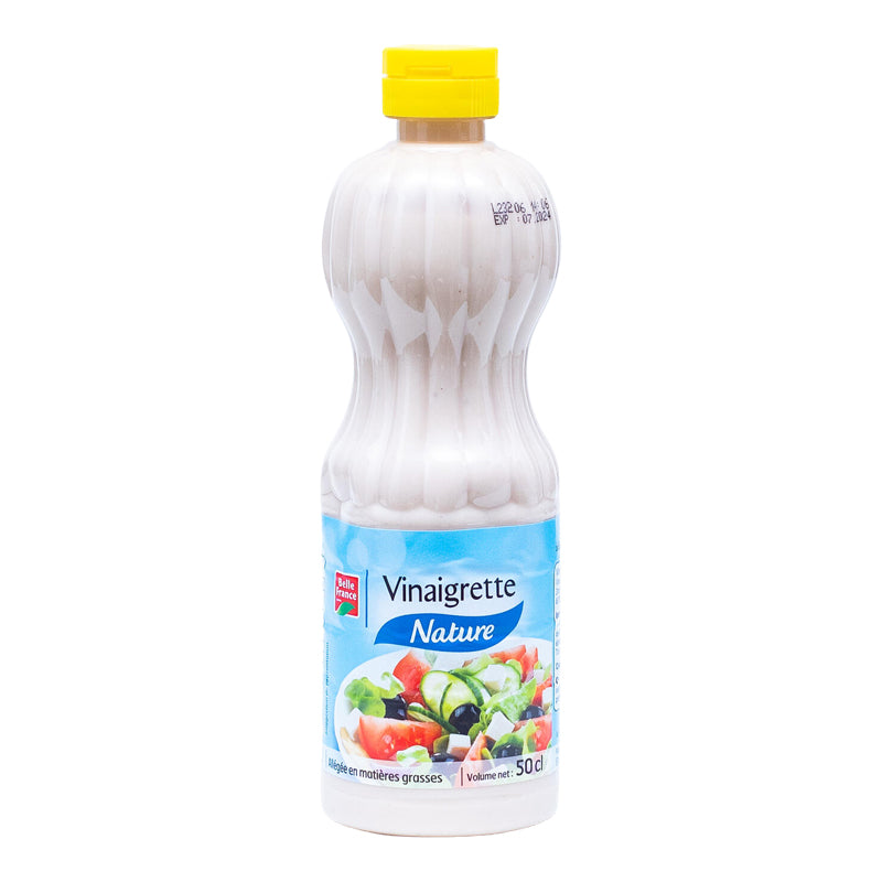 Vinaigrette Nature 50cl x 12 – Sauce Vinaigrette Prête à l’Emploi pour Salades