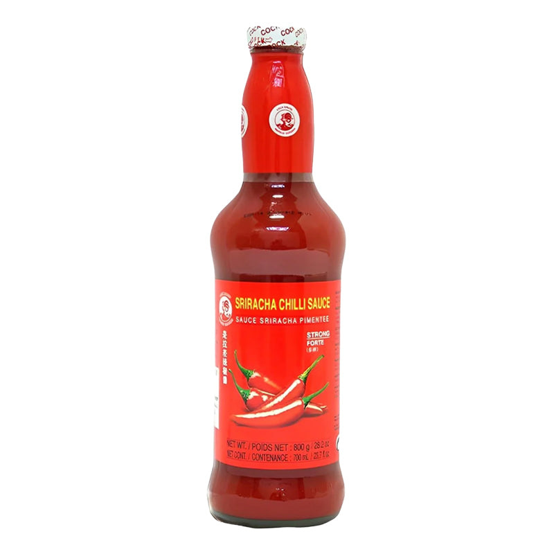 Sriracha Chilli Sauce Cock Brand 800g (Carton de 12) – Grand Format de Sauce Sriracha Intense