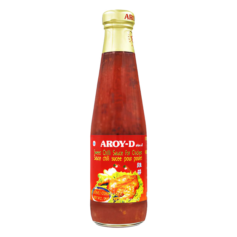 Sweet Chilli Sauce Chicken 275ml Aroy-D (Carton de 24) – Sauce Douce et Pimentée pour Poulet et Snacks