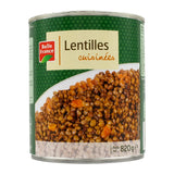Lentilles Cuisine 820g x 12 – Format Familial de Lentilles pour Recettes Traditionnelles