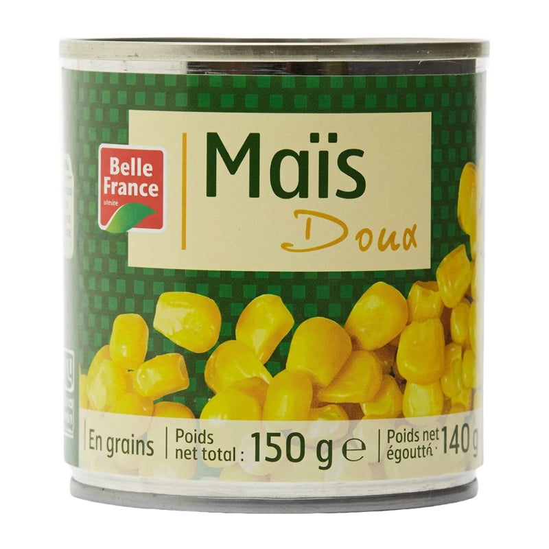 Maïs Doux 150g x 3 (Carton de 8) – Maïs Croquant et Sucré en Format Pratique