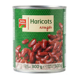 Haricots Rouges 800g x 12 – Format Économique pour Recettes Familiales