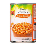 Pois Chiches 800g (Carton de 12) – Grand Format de Pois Chiches pour Toutes Vos Recettes