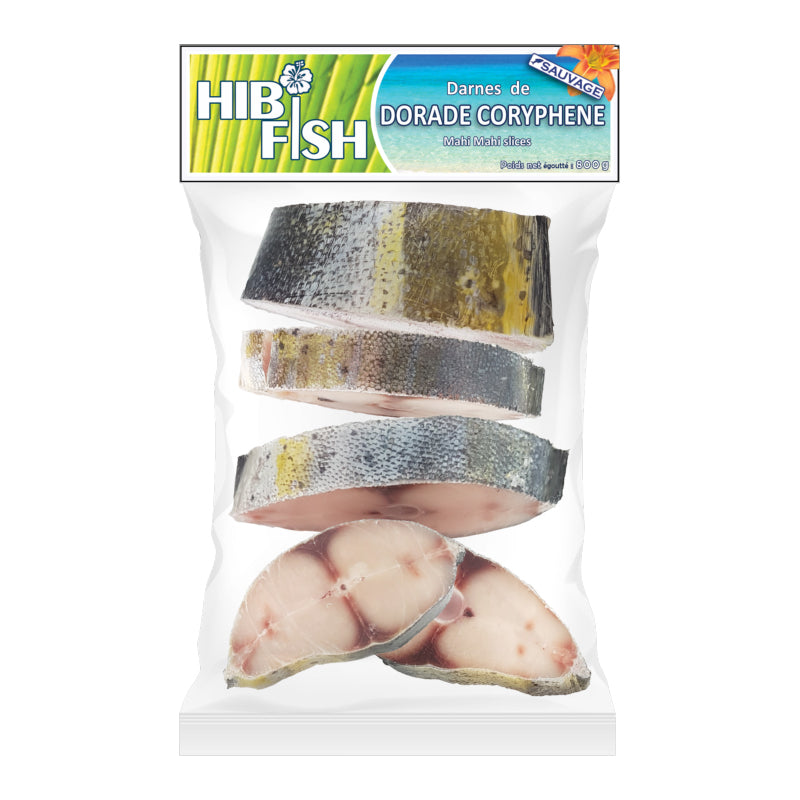 Darne de Dorade Mahi-Mahi du Yémen Surgelée 15/18 mm – 72 pièces