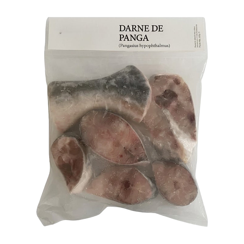 Darne de Pangas Coupée Surgelée 640 g × 5 (3,2 kg)