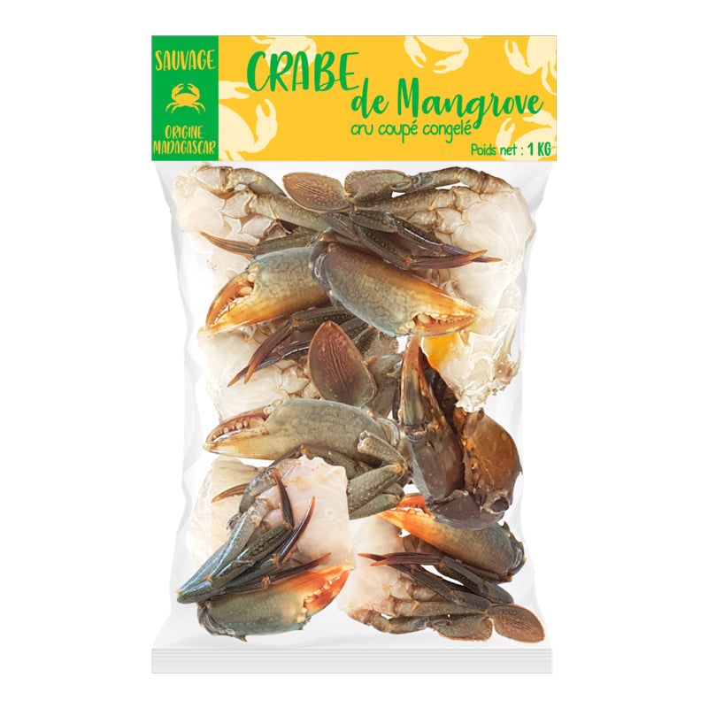 Crabe de Madagascar Taille G – 1 kg × 12