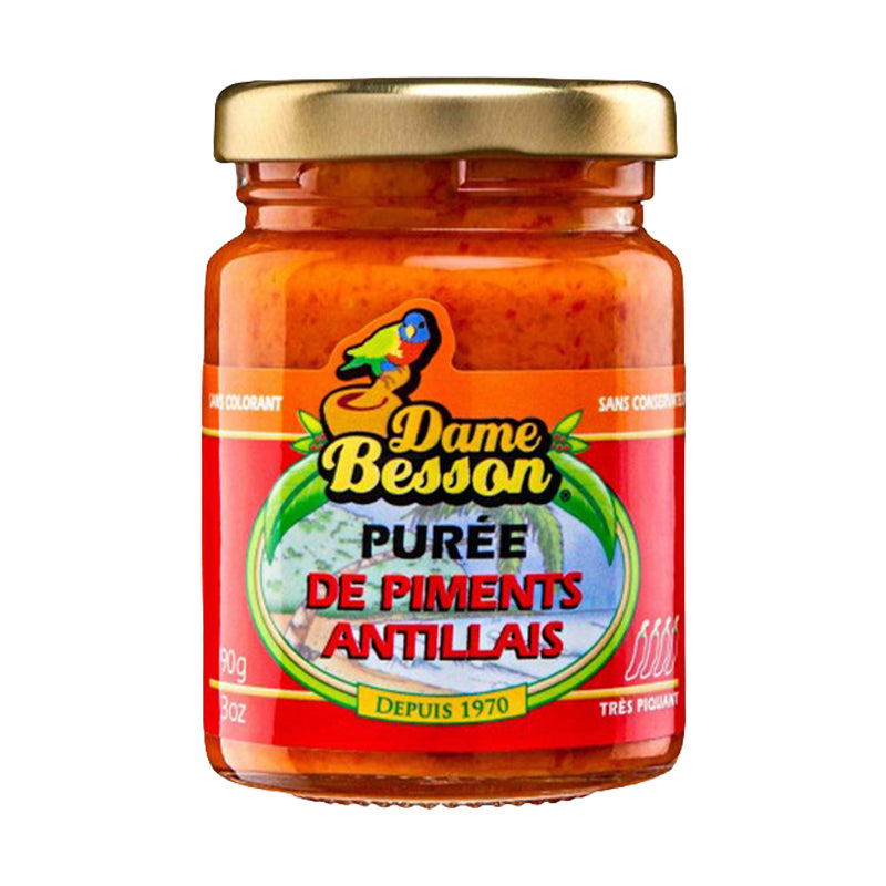 Purée de Piment Antillais 90 g × 12 Besson GP