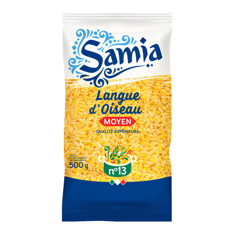 Samia Pasta N°13 Langue d'Oiseau | Pâtes Alimentaires