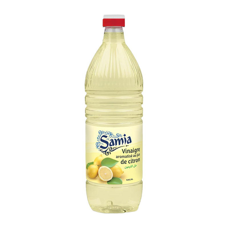 Samia Vinaigre Citron Halal 500 ml | Condiment Alimentaire