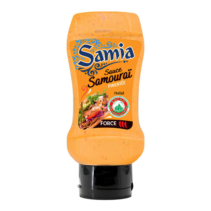 Samia Sauce Halal Samouraï 350 ml | Sauce Épicée