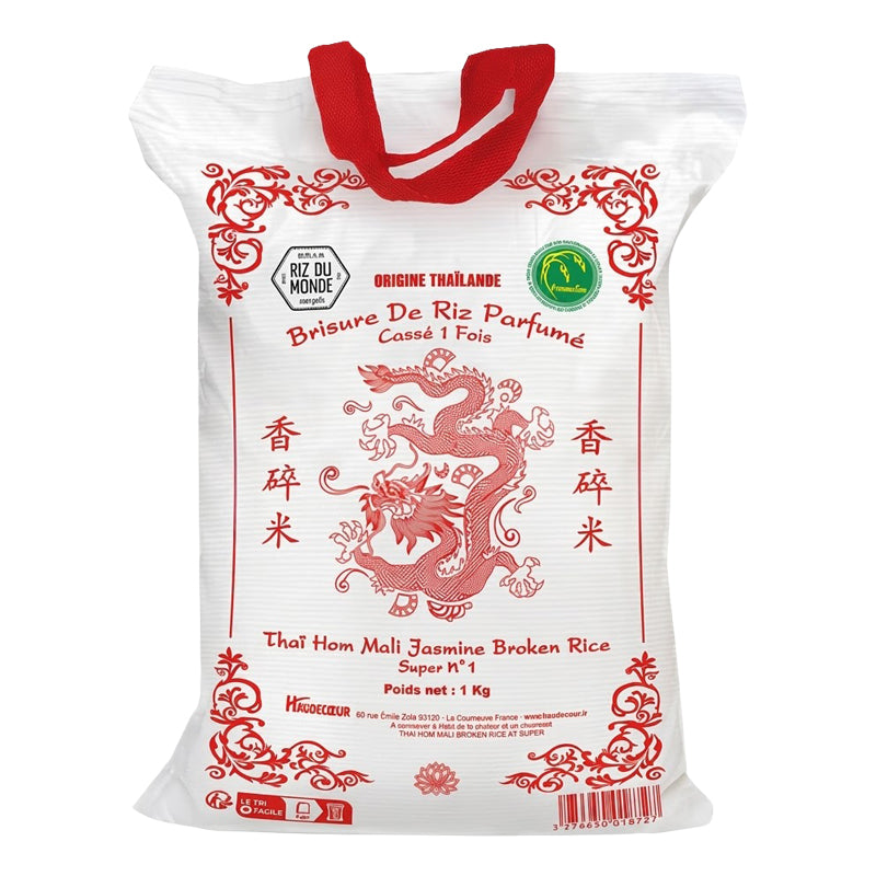 Brisure de Riz Cassé 1 Fois 1 kg | Riz de Thaïlande