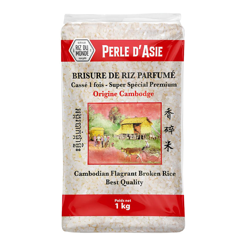 Brisure de Riz Cassé 1 Fois 1 kg | Riz du Cambodge
