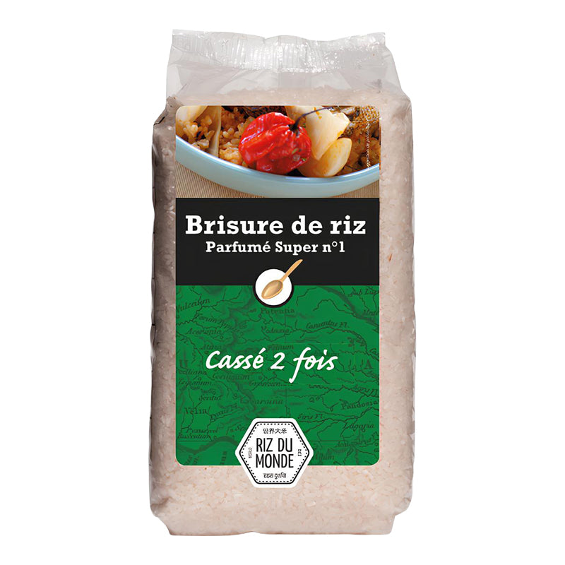 Brisure de Riz Cassé 2 Fois 1 kg | Riz du Cambodge